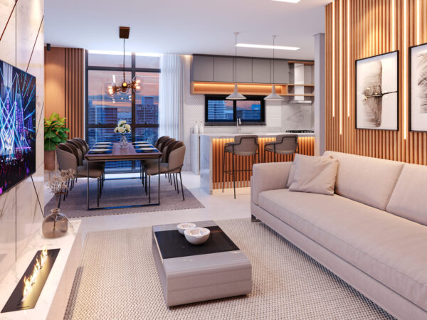 Le Voyage Residence andar alto à venda