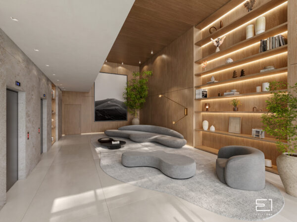 Venda de andar alto no Edify One