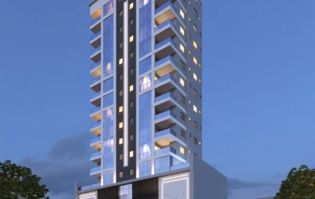 Andar alto no Seth Residence