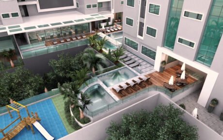 Venda de andar alto no Times Square Residence