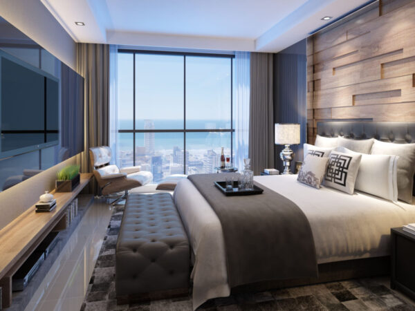Venda de andar alto no Times Square Residence