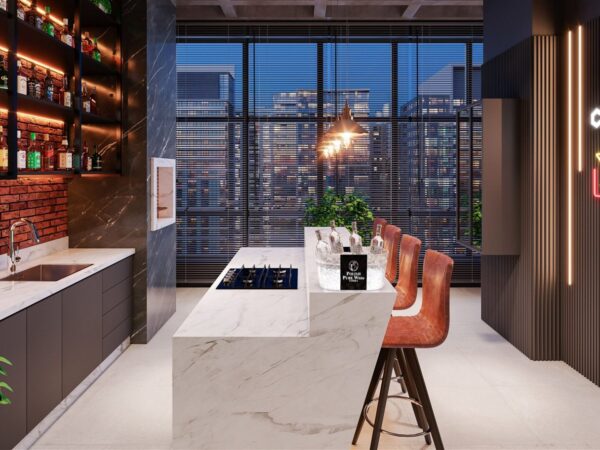 Apartamento no Carbon Residence Tower