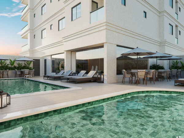 Venda de apto no Acqua Blue Residence em Itapema