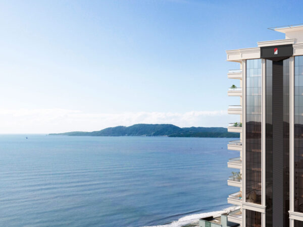 Andar alto no Acqua Blue Residence