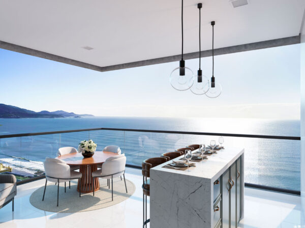 Venda de apto no Acqua Blue Residence em Itapema
