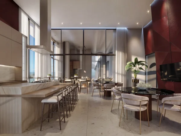 Andar alto no Bayuquan Residence