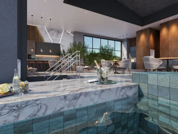 Andar alto no Bayuquan Residence