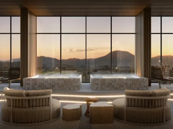 Andar alto no Biomas Residence