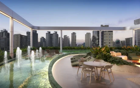 Andar alto no Biomas Residence