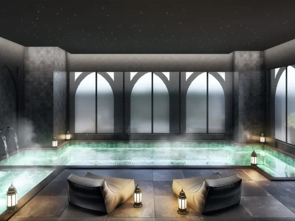 Andar alto no Doha Tower Residence