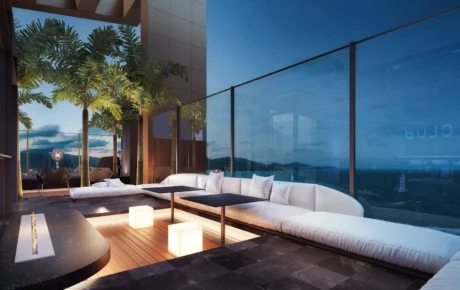 Andar alto no Doha Tower Residence