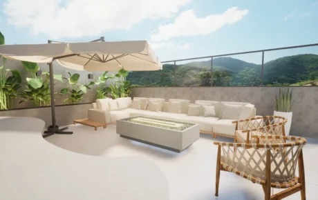 Andar alto no Vive La Vie Residence