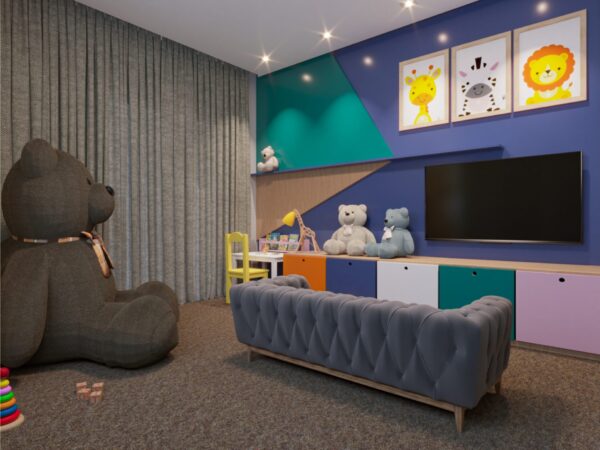 Andar alto no Hebron Residence