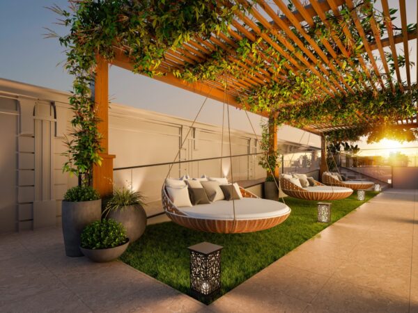 Venda de andar alto no Residencial Montreux