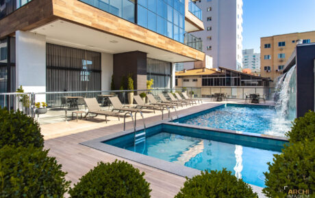 Andar alto no Saint Laurent Residence