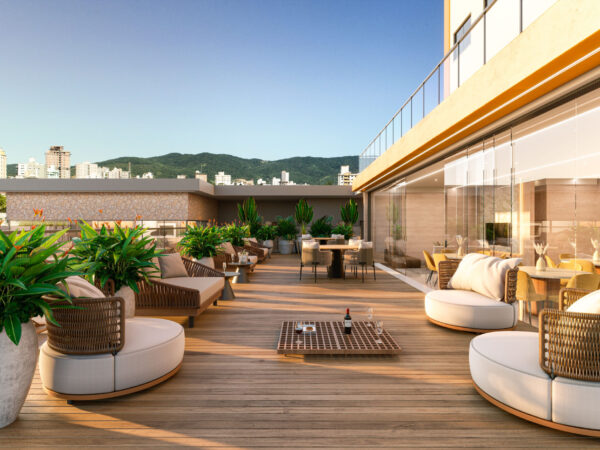 Andar alto no Serenity Residence