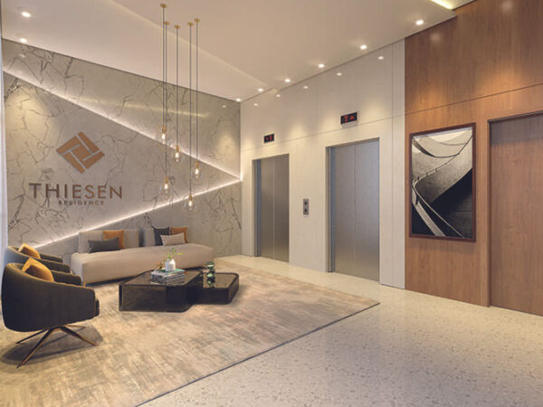 Andar alto no Thiesen Residence