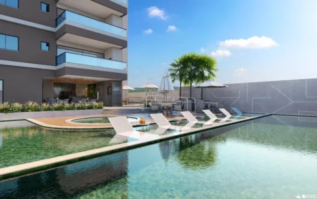 Andar alto no Vessel Residence