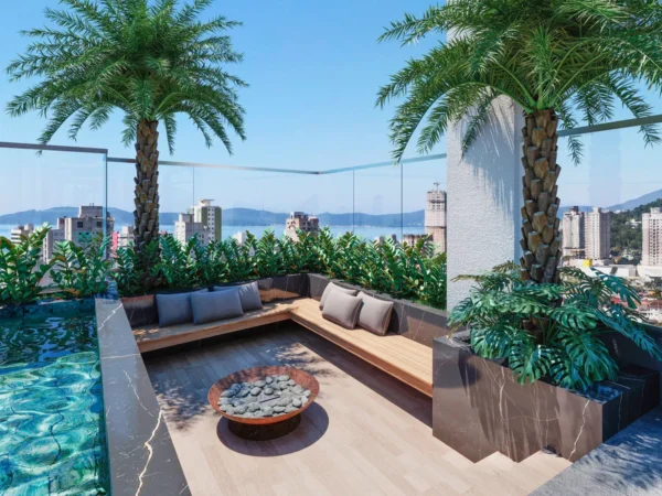 Andar alto no Vitta Towers Residence