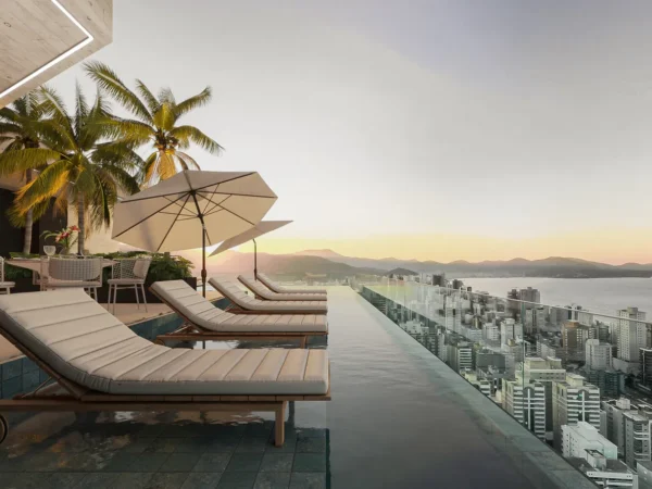 Andar alto no Yangzhou Residence