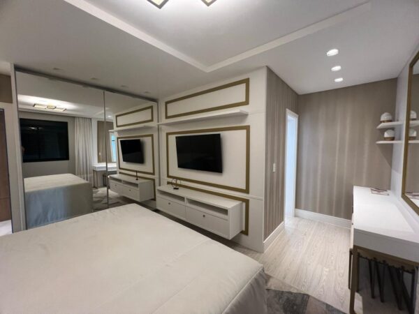 Apartamento finamente mobiliado no Edifício San Diego
