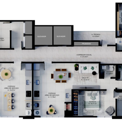 Apartamento no San Remo